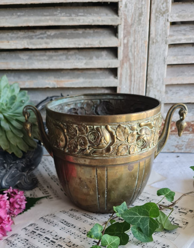 Ancienne jardiniere cache pot - cache,