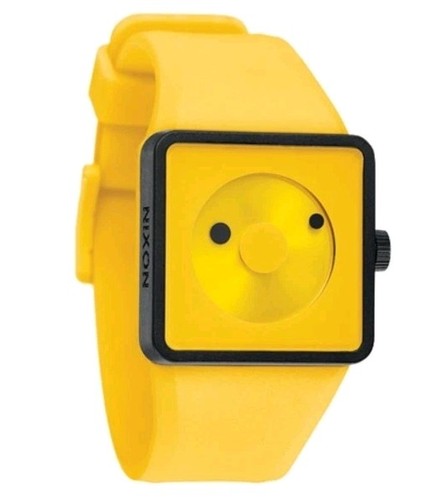Newton watch nixon yellow - by,