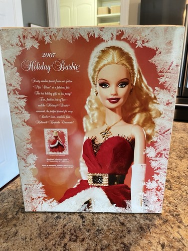 2007 holiday barbie collector - barbie,