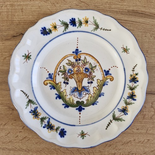 Magnifique ancienne assiette - magnifique,