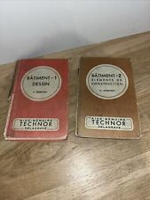 Aide-Mémoire TECHNOR Delagrave Livre Architecture Bâtiment 2 Tomes R.Delebecque