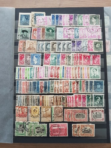Collection timbres belgique - timbres,
