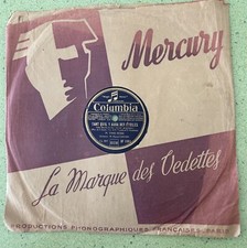 Tino ROSSI Chanson pour ma brune Tant qu'il y aura des étoiles 78 tours Columbia