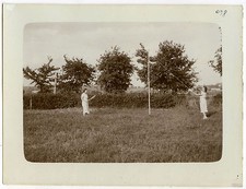 PHOTO ANCIENNE- FEMME SPORT