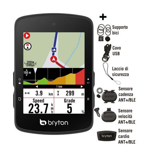 Cyclocomputer gps rider s510t - cyclocomputer,