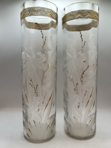 Paire vases rouleaux en - rouleaux,