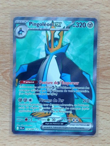 Carte pokémon pingoléon - pokémon, pingoléon-ex