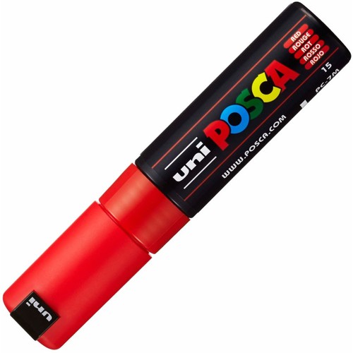 Marqueur posca rouge - pc-7m, |