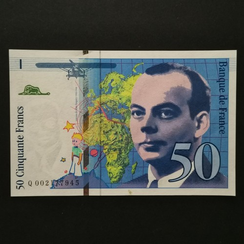 Billet francs saint exupery - francs,