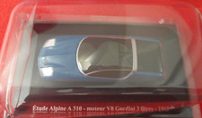 Modèle pour Collectionneurs- Etude Alpine A 310- Moteur V8 Gordini 3 l - 1968