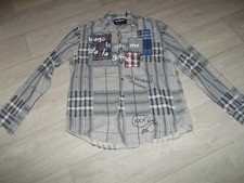 Chemise DESIGUAL multicolore écritures taille L TBE