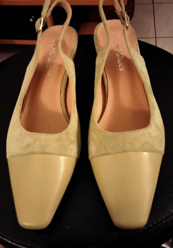 Escarpins talons vert - talons,