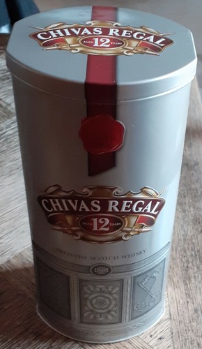 Boîte vide métal whisky - vide, en
