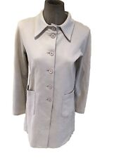 Très Beau Manteau Coton Lilas Clair Agnès B 36 Jamais Porté 