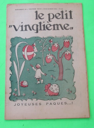 Tintin herge petit - petit, vingtieme