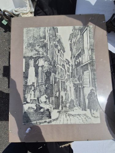 Gravure ancienne - gravure,