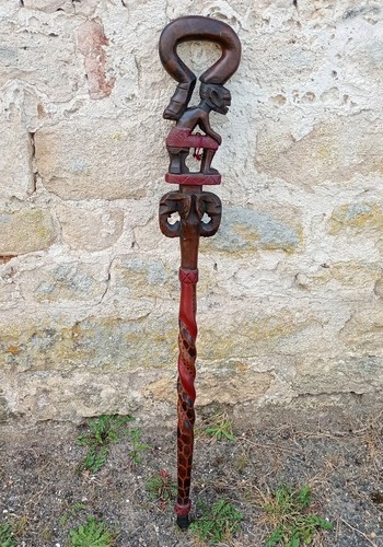 Canne cérémonie art - canne, africain