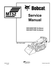 Bobcat MT 52 - Service Manuel