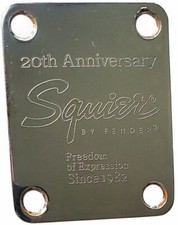 Neck Plate SQUIER 20th