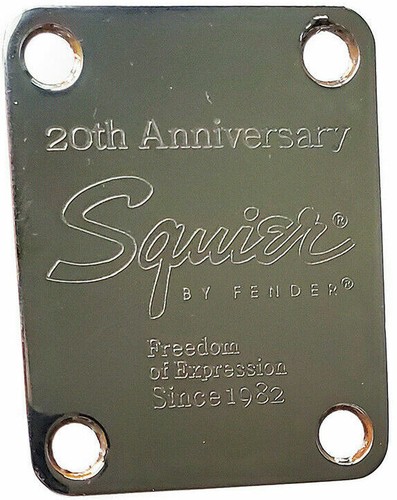 Neck plate squier 20th - neck,