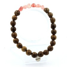 Bracelet Strawberry Quartz de