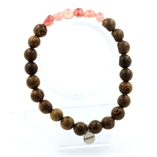 Bracelet strawberry quartz - bracelet, de