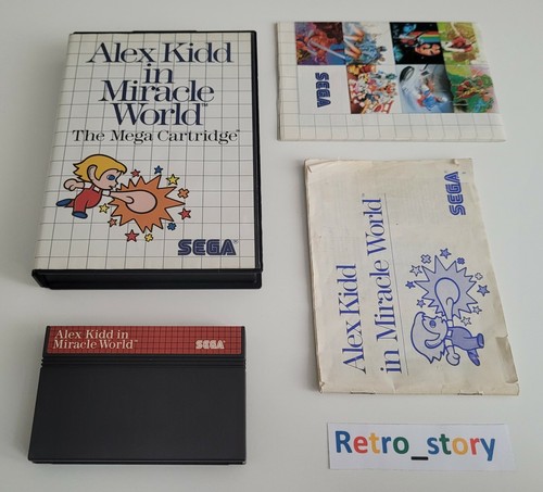 Sega master system alex kidd - -,