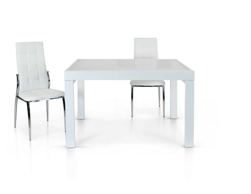 Table extensible verre métal - extensible,