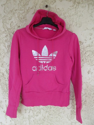 Sweat capuche adidas - capuche, rose