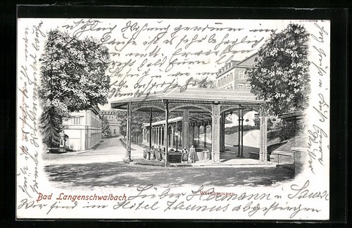Carte postale bad - carte,