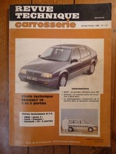 R19 Revue Technique Carrosserie Renault Etat - Bon Etat Occasion
