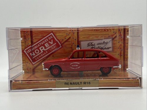 Renault r16 pompier norev - r16, 1/43
