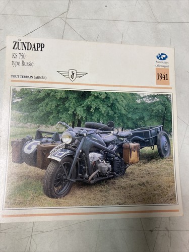 Zündapp ks750 russie 1941 750 - 1941,