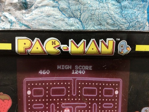 Vintage 1980s pac man video - vintage,