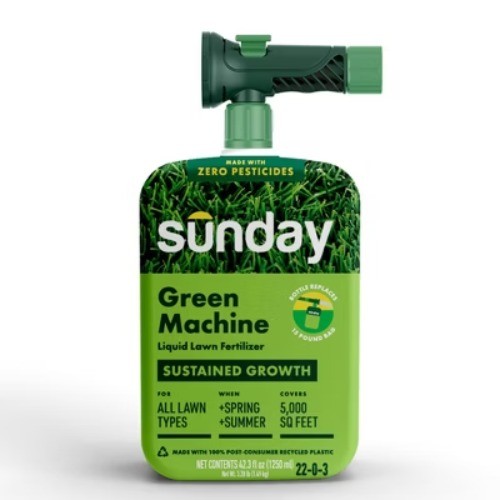 Sunday green machine bottle - machine,
