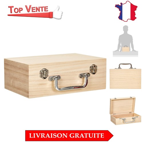 Coffret empilable bois - coffret,