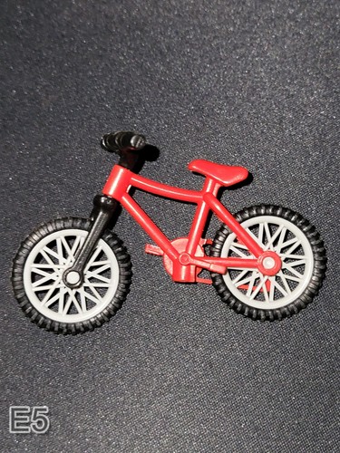 Playmobil vélo rouge - -,