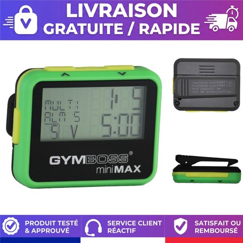 Minuteur intervalle gymboss - minuteur,