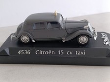 Miniature Collection 1:43 Solido Citroën Traction 15CV Taxi ref4536
