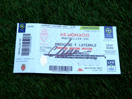 Place ticket match - place, asm