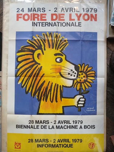 Affiche originale foire de - affiche, originale-