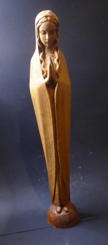 Sculpture bois vierge - sculpture, /