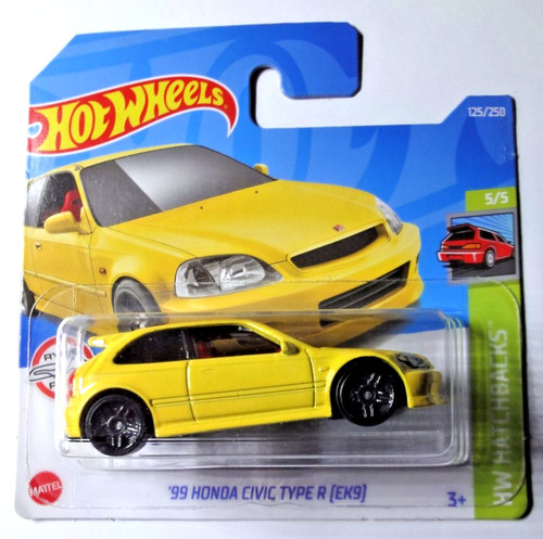Hot wheels honda civic - hot, '99