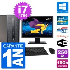 PC Tour HP 800 G1 Ecran 27"