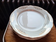 Service de 4 assiettes plates
