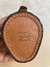 Ancien étui de parfum Marcel Franck cuir Escale