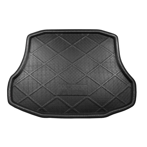Coffre arrière noir mat