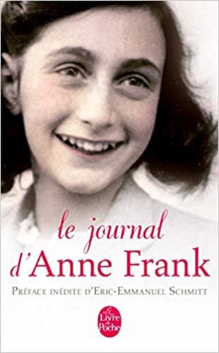 Livre journal anne frank - journal, d'anne