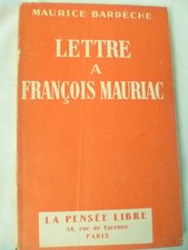 Lettre à François Mauriac de