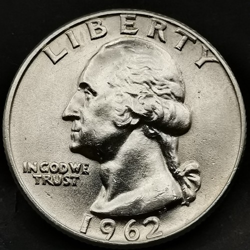 Washington quarter dollar 1962 - washington,